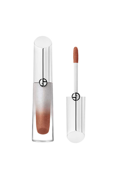 Giorgio Armani Prisma Glass Icy Plumper Lip Gloss 36 Iced Latte Elsbeauty