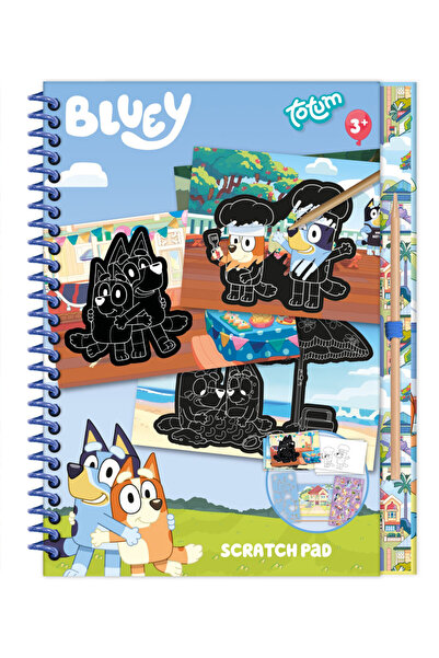 bluey Διασκεδαστικό σετ για ξύσιμο και δραστηριότητες