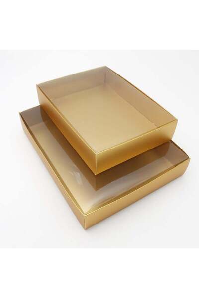 Generic A luxurious gold gift box and packaging