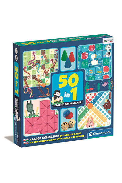 Colorate Цветна игрална нощ Колекция от 50 класически игри в 1