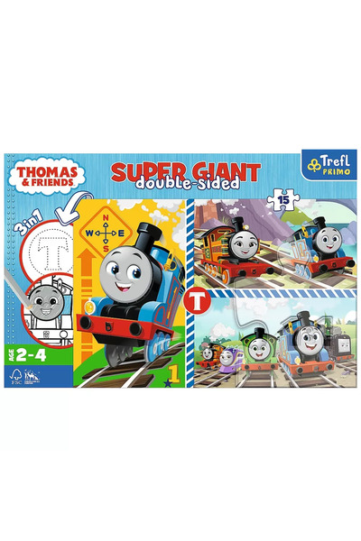 Trefl Παζλ Trefl Primo Super Giant Thomas & Friends, 15 τεμάχια