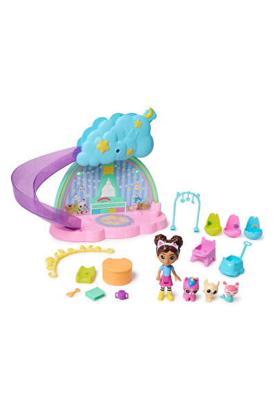 Gabby's Dollhouse Playroom Set Kitty Care Ear Purrfect