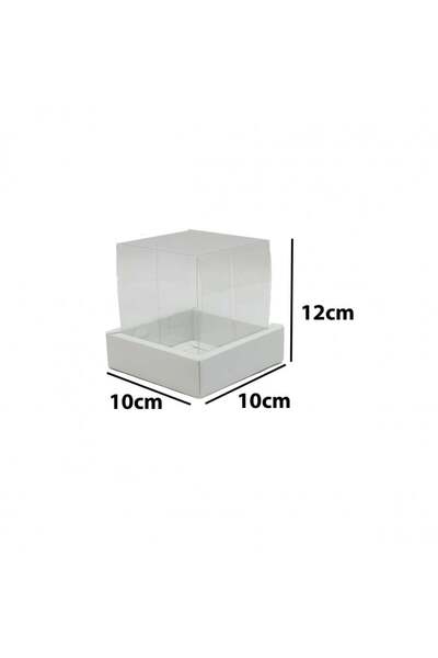 Generic small transparent plastic containers