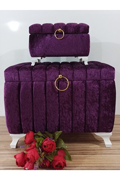 Sandık Dünyası Bridal Chest, Groom's Engagement Chest, Dowry Chest, 2-Piece Set 1406