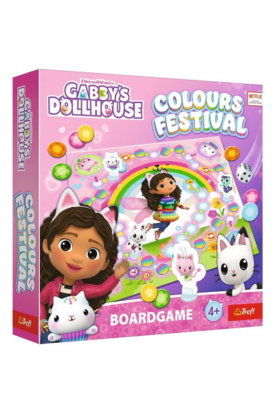 Trefl ΦΕΣΤΙΒΑΛ ΧΡΩΜΑΤΩΝ GABBYS DOLLHOUSE GAME