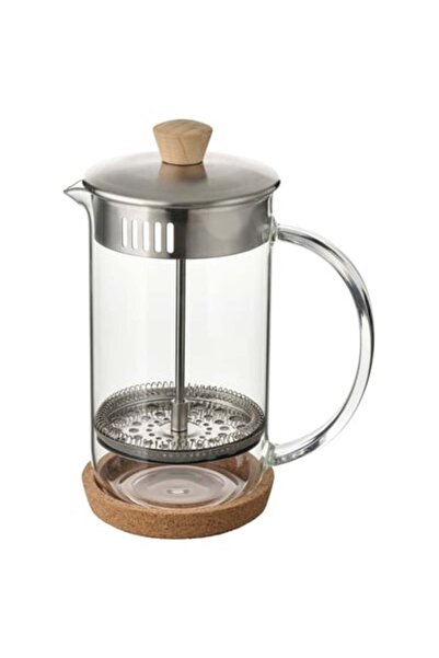 IKEA UPPHETTA Coffee/tea maker, glass/stainless steel, 1 l