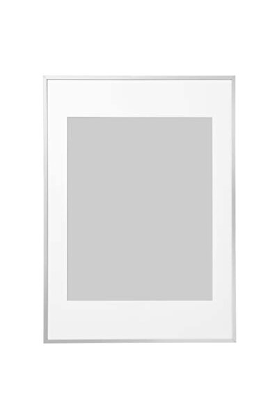 IKEA SILVERHÖJDEN Frame, silver-colour, 50 x 70 cm
