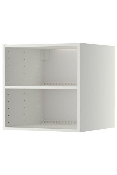 METOD إطار خزانة علوية للثلاجة/الفريزر، أبيض، 60 × 60 × 60 سم