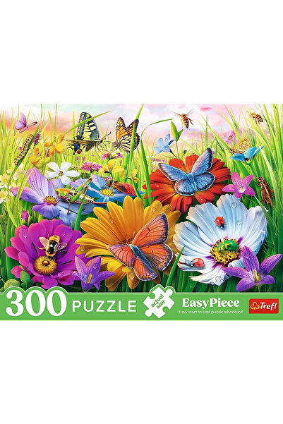 Trefl PUZZLE 300 EASY PIECES INSECTS IN THE MEADOW