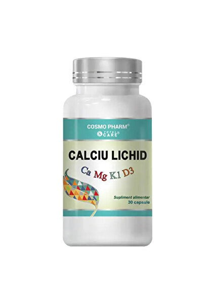 Other Calciu lichid, 30 capsule, Cosmopharm