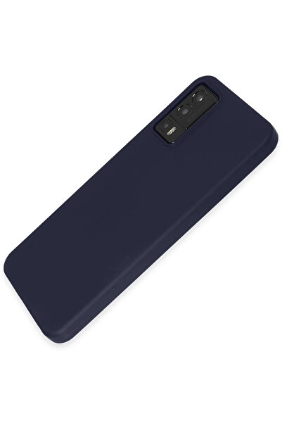 HarmonyAura General Mobile Gm 23 Case First Silicone - Navy Blue