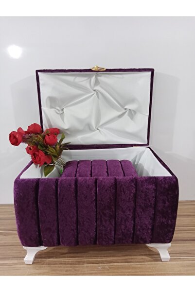 Sandık Dünyası Bridal Chest, Groom's Engagement Chest, Dowry Chest, 2-Piece Set 1406