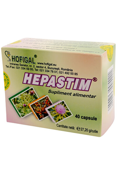 Other Supliment hepastim hepatic, 40 capsule, Hofigal