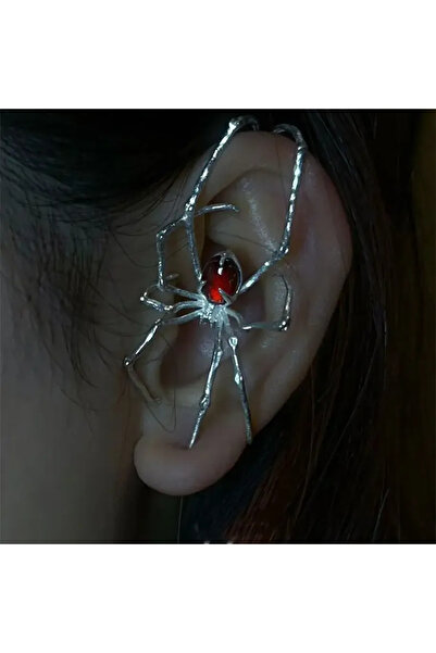 Mournbelle Gotik Örümcek Küpe