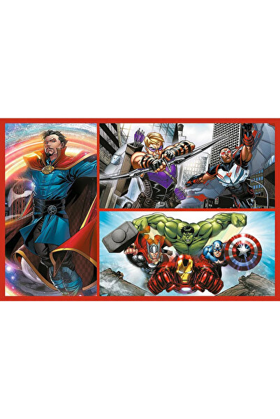 Trefl Παιδικό παζλ Trefl 2 x 70 τεμαχίων - Γίνε ήρωας με τη Marvel