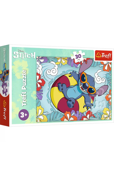 Trefl Παζλ Trefl Disney Stitch, On Vacation, 30 κομμάτια