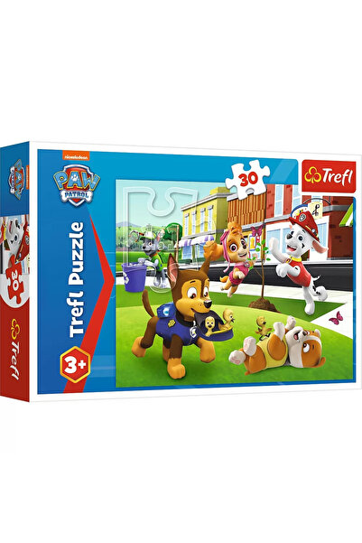 Trefl Παζλ Trefl 30 τεμαχίων για παιδιά - Paw Patrol, κουτάβια σε δράση