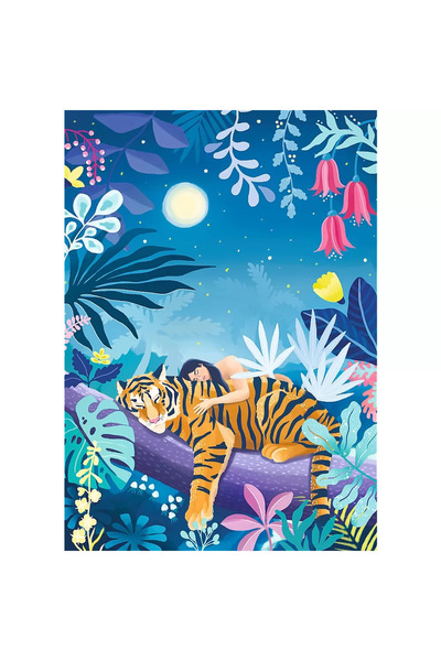 Trefl UFT Velvet 500 - Sleeping Tiger Puzzle