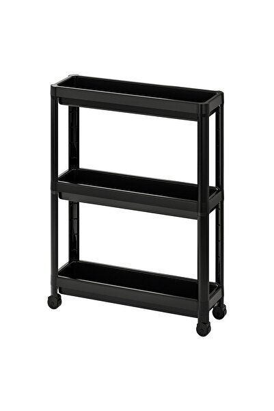 Vesken Trolley, black, 54 x 18 x 71 cm