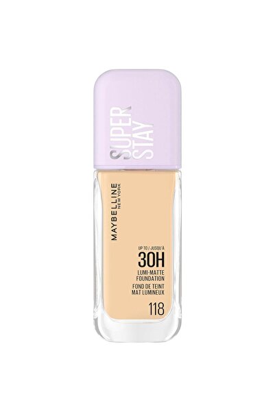 Attention Care Mayb.elline Super Stay Lumi Matte Foundation - Shade 118