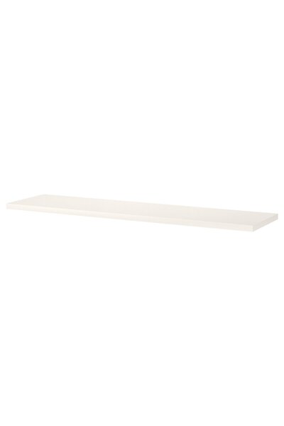 AZOZ MERCHLY Shelf, white, 120 x 30 cm