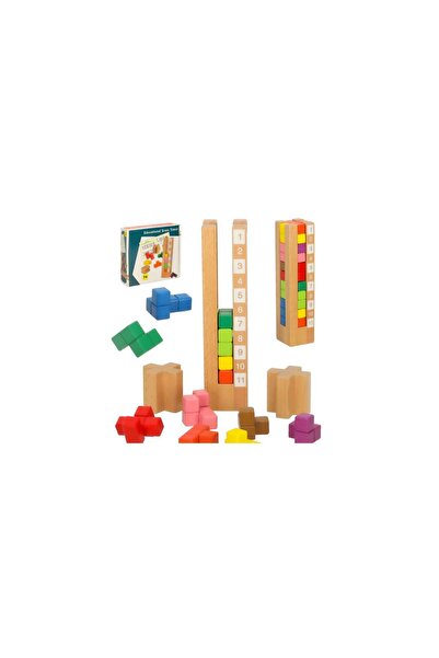 Three top online Educational wooden blocks Montessori puzzle colourful