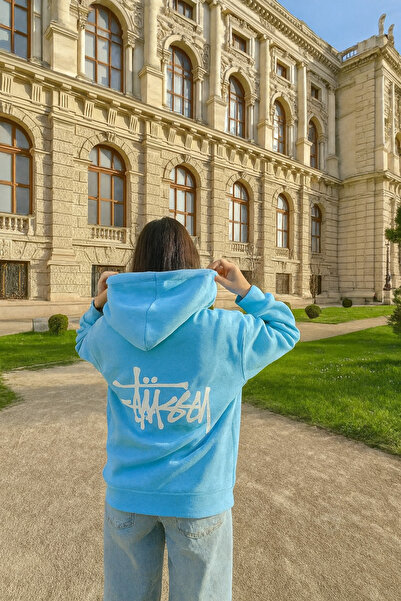 CLASSY.MODA Φούτερ Unisex oversized με επένδυση fleece νήματα, χοντρό ύφασμα,...