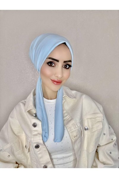 OykumBone Bebemavi dört mevsim kullanıma uygun düz pamuk şal eşarp