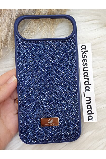 ZB Aksesuarda Moda حافظة فاخرة متوافقة مع آيفون 17 مزينة بأحجار سواروفسكي