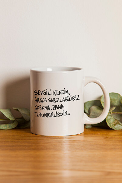Ormira Konsept You Can Hold Me Printed Mug Cups