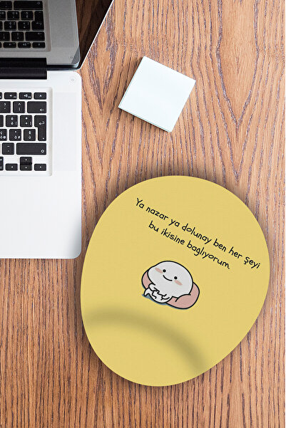 Ormira Konsept Ya Nazar Ya Dolunay Baskılı Mouse Pad