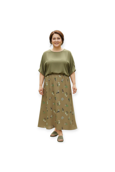Jelly ekib Plus Size Skirt