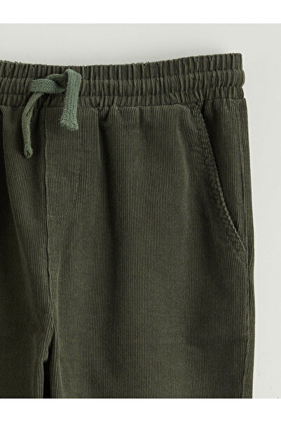 LC Waikiki New Season Elastic Waist Velvet Boys' Trousers