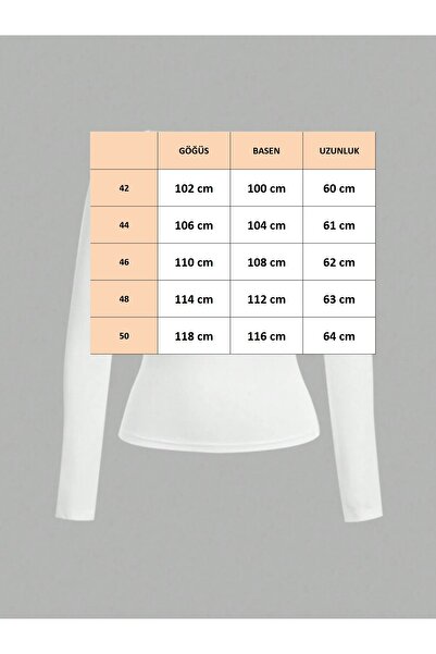 FOR ESRA BIG TREND Women's Plus Size Square Neck Long Sleeve Modal Soft Texture Stretchy Blouse