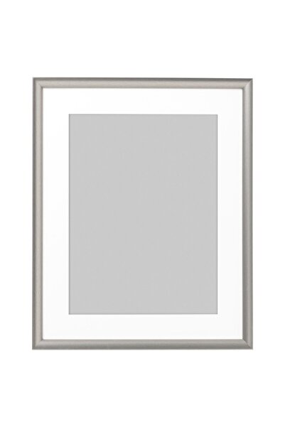 IKEA SILVERHÖJDEN Frame, silver-colour, 40 x 50 cm