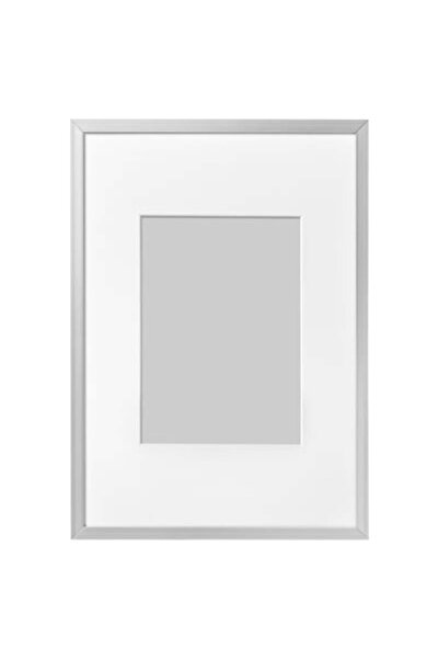 IKEA SILVERHÖJDEN Frame, silver-colour, 40 x 50 cm