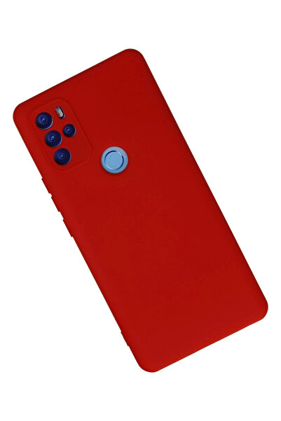 HarmonyAura General Mobile Gm 21 Pro Case Nano Velvet Silicone Inside - Red