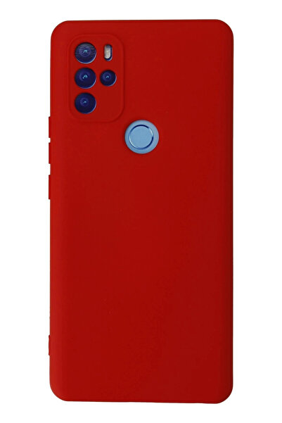 HarmonyAura General Mobile Gm 21 Pro Case Nano Velvet Silicone Inside - Red