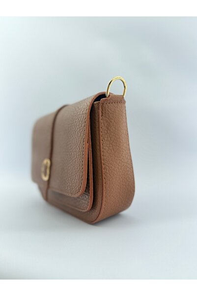 SİNİSA BAG Women's Adjustable Strap Detailed Leather Shoulder Bag