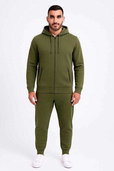 ANATOLIATEKSTILE Premium Men's Tracksuit – Thick Material – Casual Sport Model