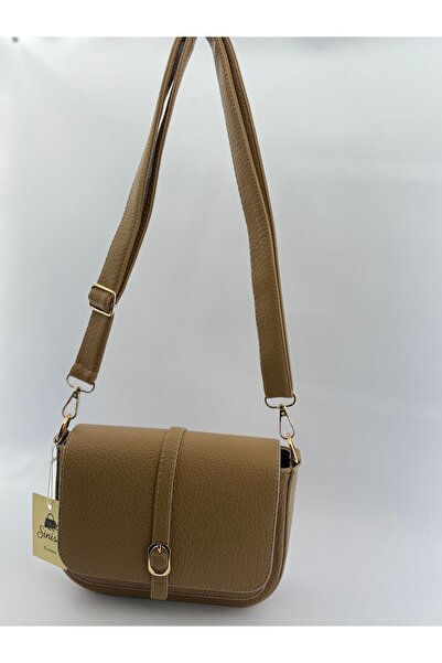SİNİSA BAG Women's Adjustable Strap Detailed Leather Shoulder Bag