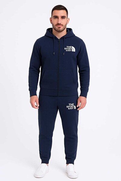 ANATOLIATEKSTILE Trening Bărbați – Hanorac cu Fermoar & Pantaloni – Material ...