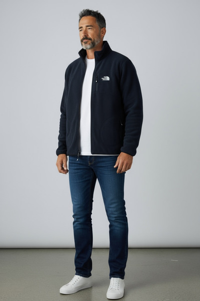 Butik Regular Fit Plus Size Quality Tnf Thick Winter Fleece