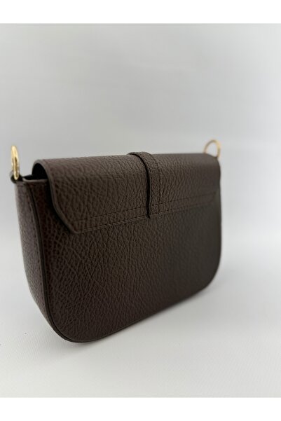SİNİSA BAG Women's Adjustable Strap Detailed Leather Shoulder Bag