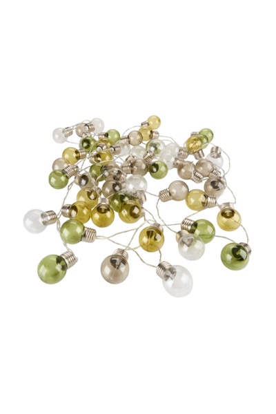 OEM Outdoor lighting installation, garland, 50 LEDs, 735 cm long, 3 distinct colors