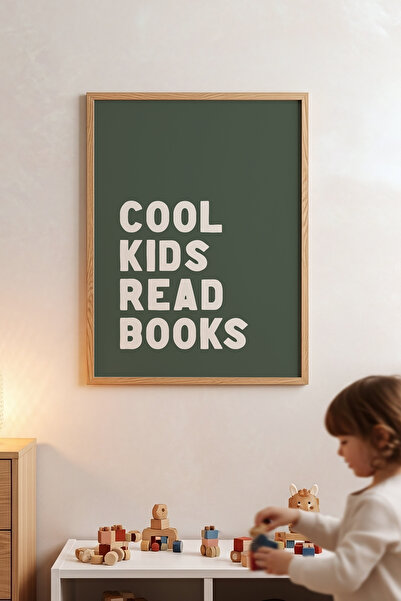 Posteria Spor Temalı Erkek Çocuk Odası Tavblosu, Doğal Ahşap Çerçeve + Poster...