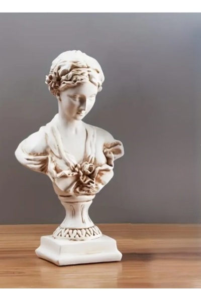 Yaratıcı sanatlar atölyesi Antik Roma Figürleri Dekoratif Büst Serisi Taş Dök...