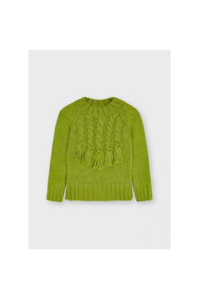 MAYORAL Pulover verde tricotat pentru fete