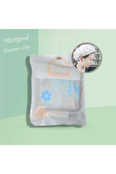 minigood ميني جود غطاء استحمام للشامبو مقاوم للماء