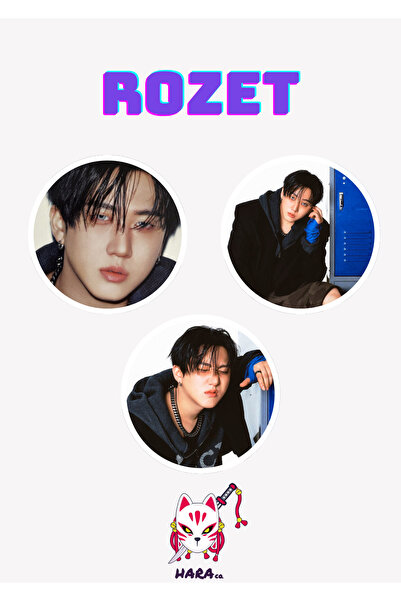 Hara Company Stray Kids Kpop Karma Albüm Ceremony Versiyonu Changbin Rozet Se...